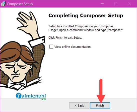 Picture 15 of Instructions on how to install Laravel, supporting web programming.