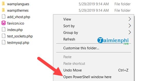 Picture 20 of Instructions on how to install Laravel, supporting web programming.