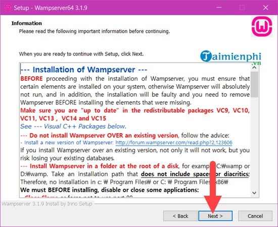 Picture 4 of Instructions on how to install Laravel, supporting web programming.