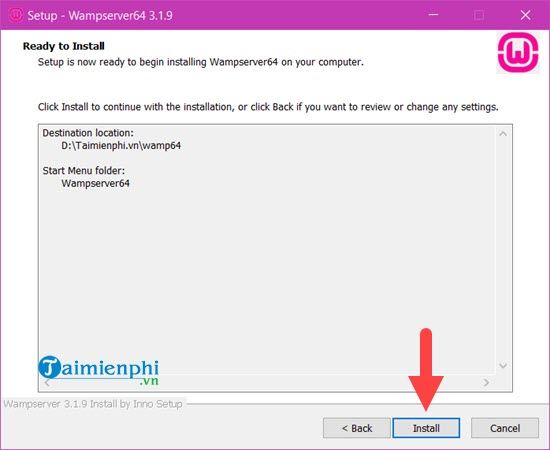Picture 6 of Instructions on how to install Laravel, supporting web programming.