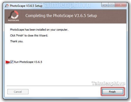 Picture 7 of Instructions on how to install PhotoScape, a free photo editing app.