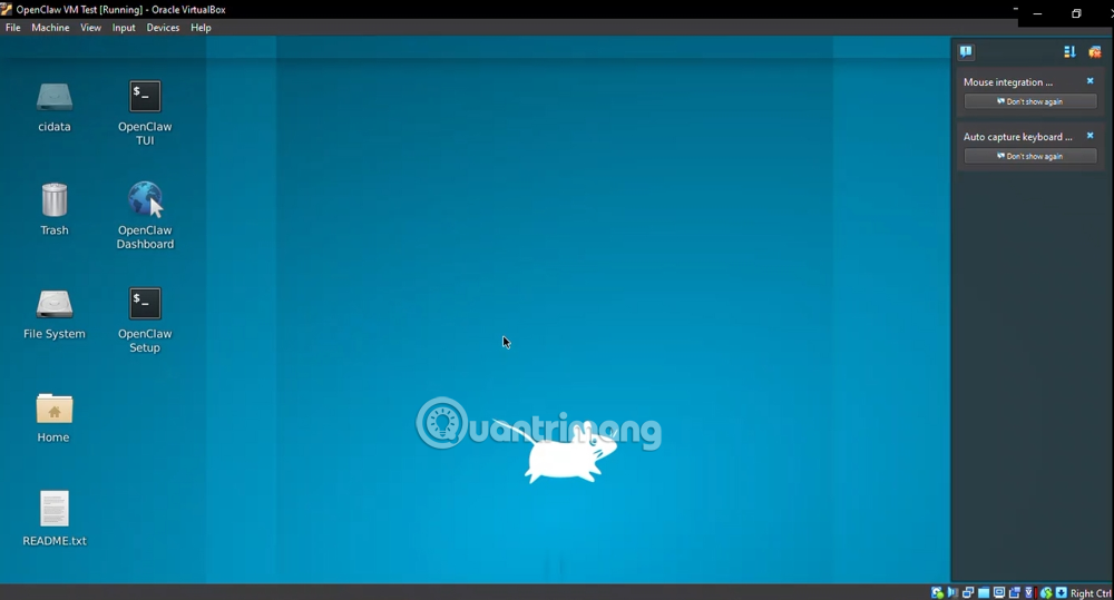 A guide on how to install OpenClaw on a VirtualBox virtual machine in a very simple way. Picture 10