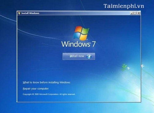 Picture 4 of Instructions on how to install Windows 7 using a DVD, USB drive, or hard drive.