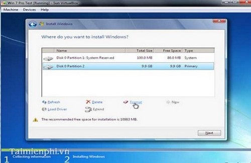 Picture 8 of Instructions on how to install Windows 7 using a DVD, USB drive, or hard drive.