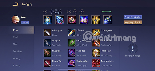 Instructions on how to play and equip Aya season S1 2023 Picture 8