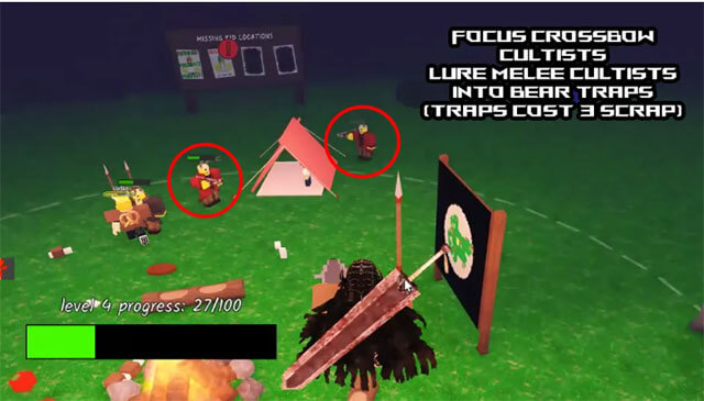 images 2 of Instructions on how to play the game 99 Nights in the Forest (Roblox)