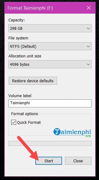 Picture 10 of Instructions on how to properly format a computer hard drive.