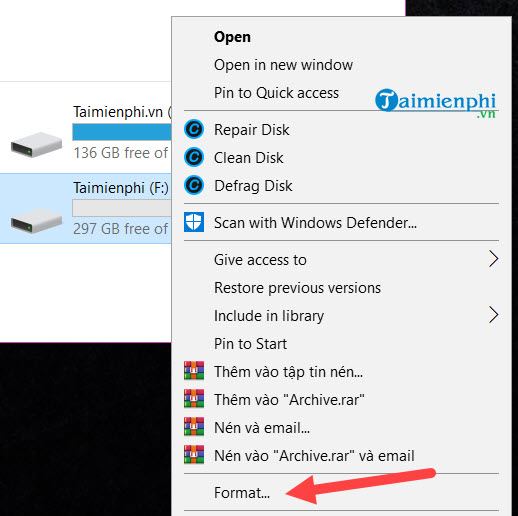 Picture 9 of Instructions on how to properly format a computer hard drive.