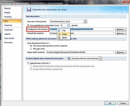 Picture 1 of Instructions on how to recover unsaved Word files.