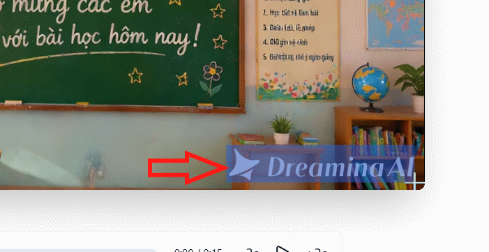 Picture 3 of Instructions on how to remove logos from AI videos using Magic Eraser