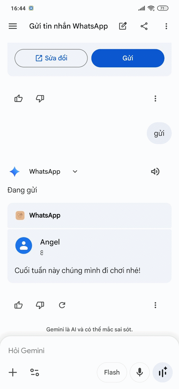 images 12 of Instructions on how to send WhatsApp messages directly on Gemini.