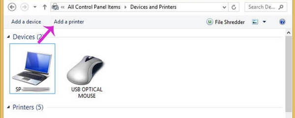 Instructions on how to share a printer Picture 6