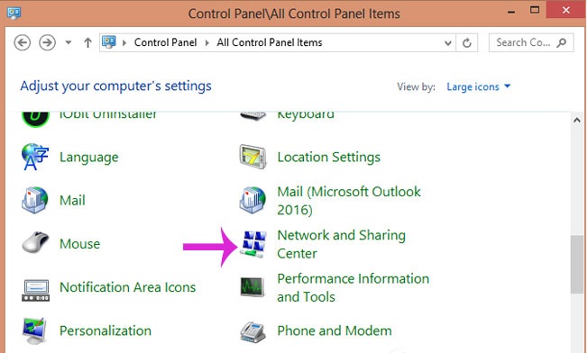 Instructions on how to share a printer Picture 9