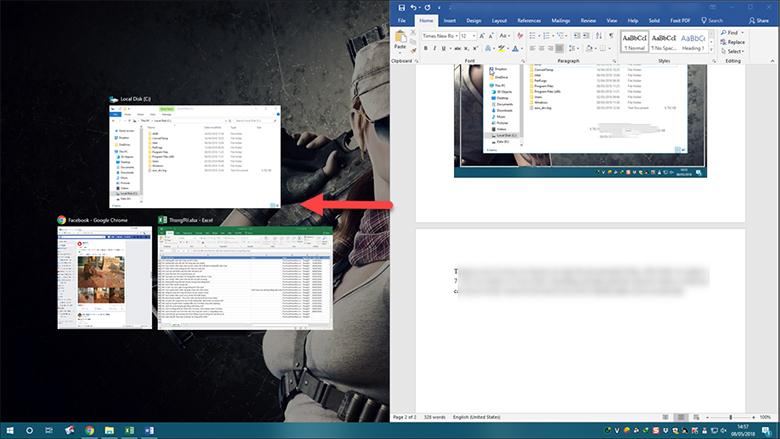 Instructions on how to split laptop screen in half on Windows 7, 10, super easy! Picture 4