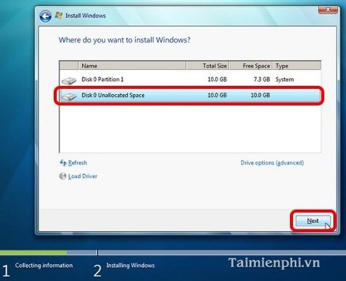 Picture 8 of Instructions on how to successfully install Windows 7 on a virtual drive.