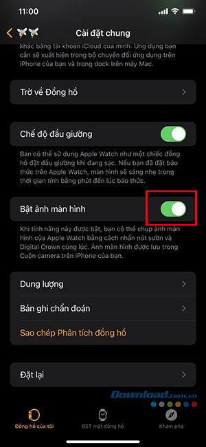 images 2 of Instructions on how to take a screenshot on Apple Watch
