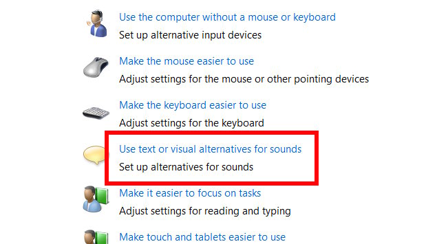 Instructions on how to enable and disable screen flash effects on Windows 11 Picture 5