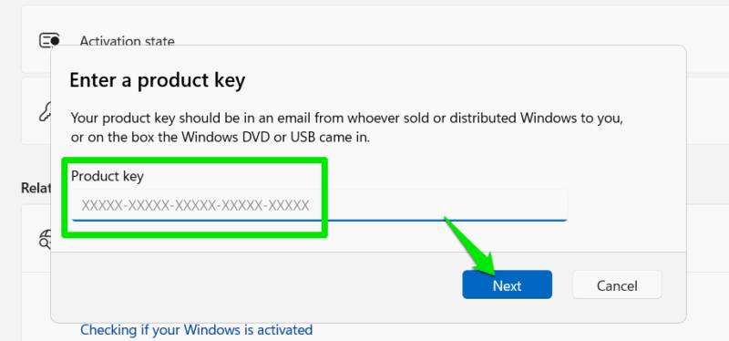 Instructions on how to remove the Windows Product Key and transfer it to a new PC. Picture 2