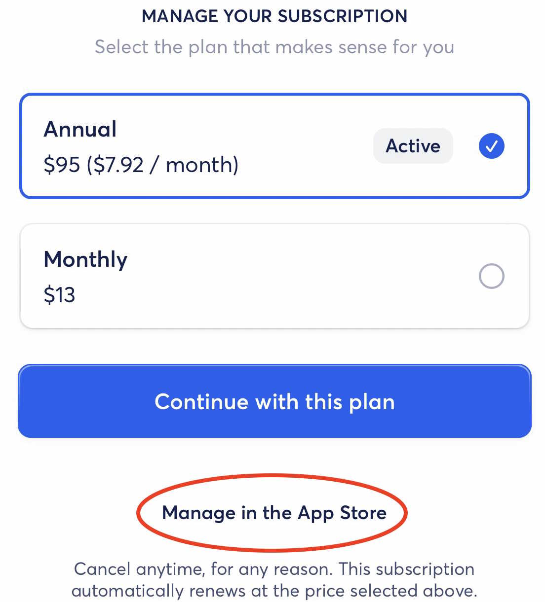 Picture 1 of Instructions on how to unsubscribe and delete your Copilot account.