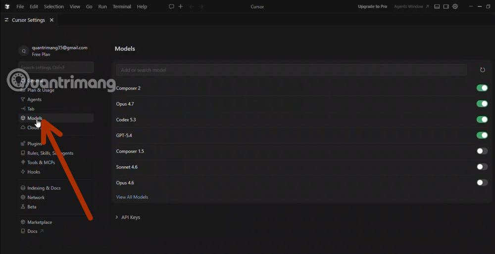 Picture 2 of Instructions on how to use Claude in Cursor