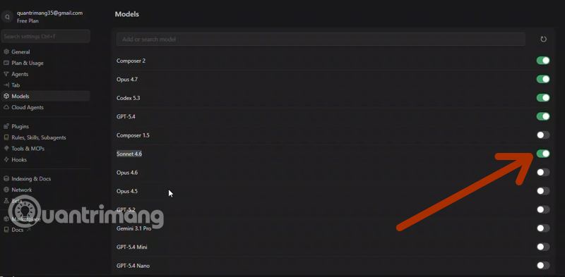 Picture 3 of Instructions on how to use Claude in Cursor