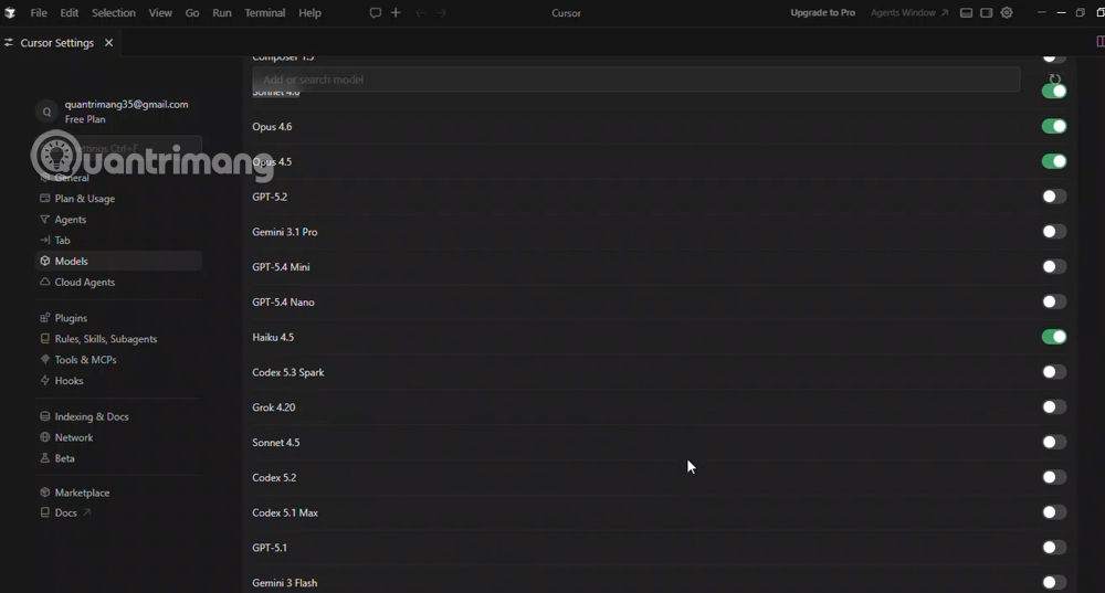 Picture 4 of Instructions on how to use Claude in Cursor