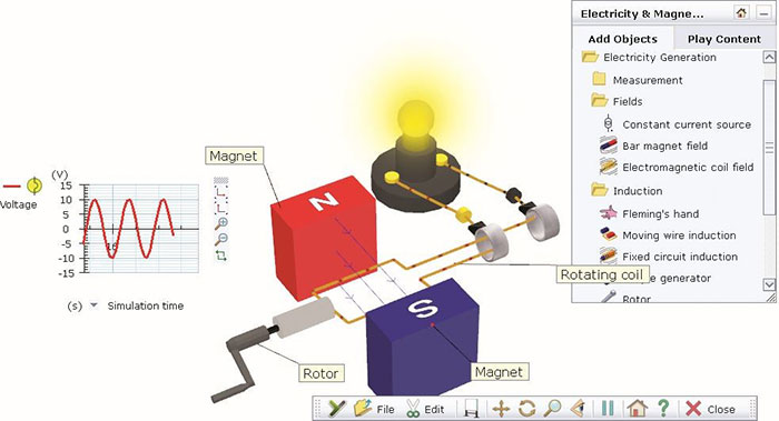 images 1 of Instructions on installing and using Yenka to simulate science experiments.