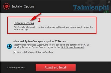 Picture 3 of Instructions on installing Driver Booster, software that automatically finds drivers for your computer or laptop.
