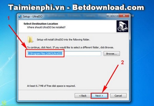 Picture 3 of Instructions on installing UltraISO and creating virtual drives using UltraISO.