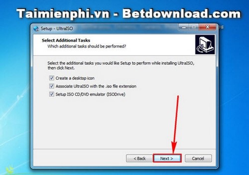 Picture 4 of Instructions on installing UltraISO and creating virtual drives using UltraISO.