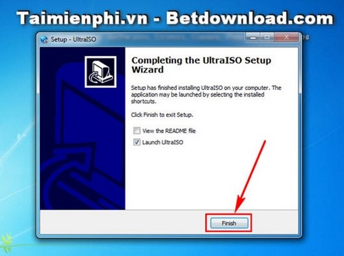 Picture 6 of Instructions on installing UltraISO and creating virtual drives using UltraISO.