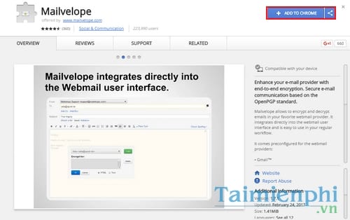 Picture 2 of Instructions on sending encrypted emails on Gmail
