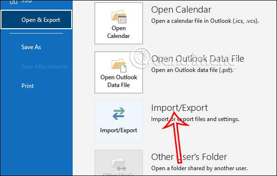 Instructions on simple ways to back up Outlook data Picture 1