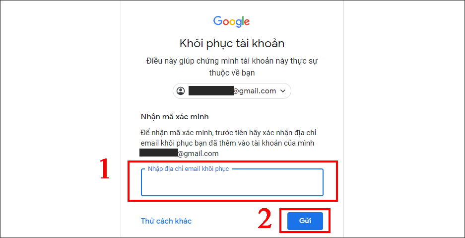 Instructions on the Fastest Ways to Recover Gmail Password Picture 13