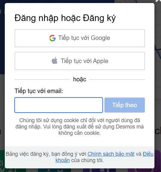 Instructions on using Desmos to plot mathematical graphs. Picture 1