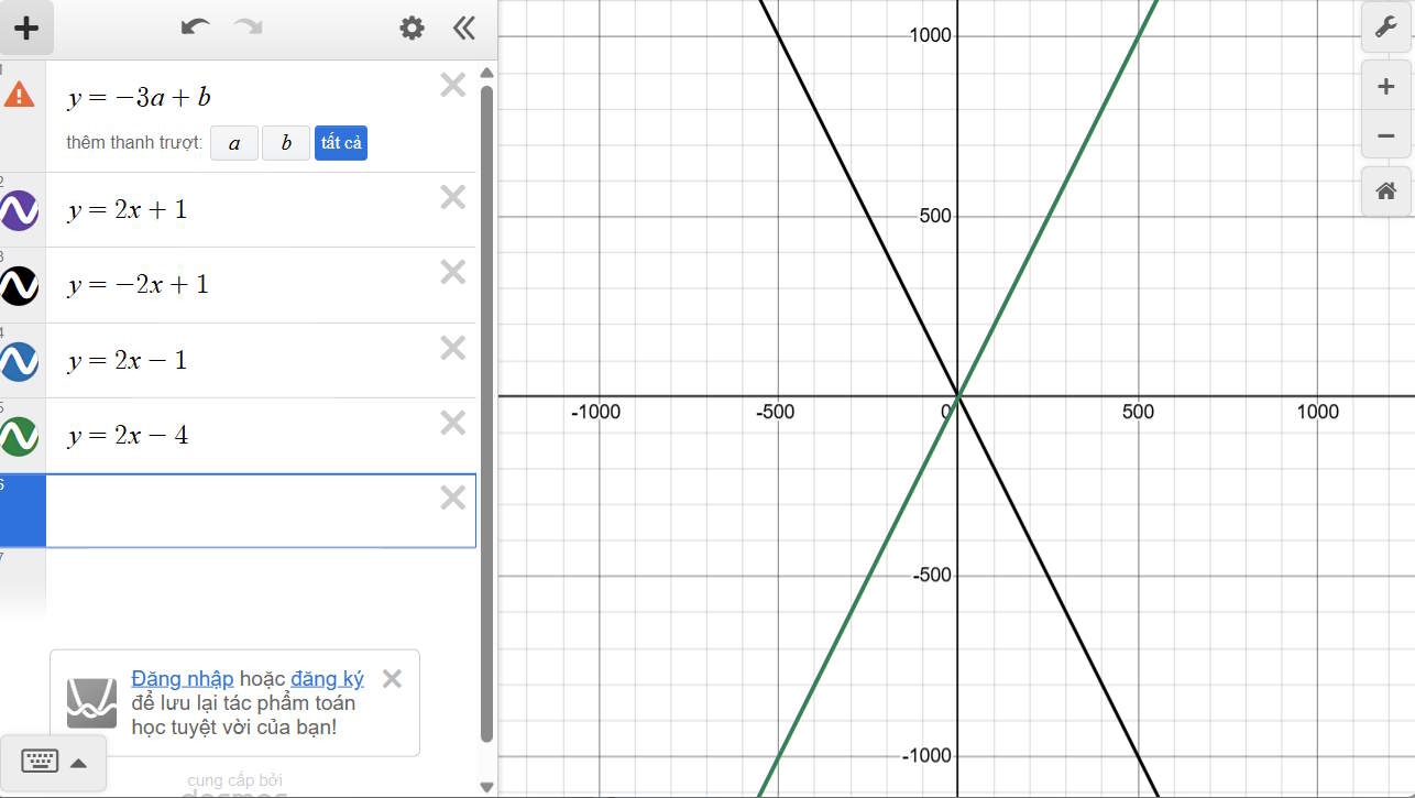 Instructions on using Desmos to plot mathematical graphs. Picture 7