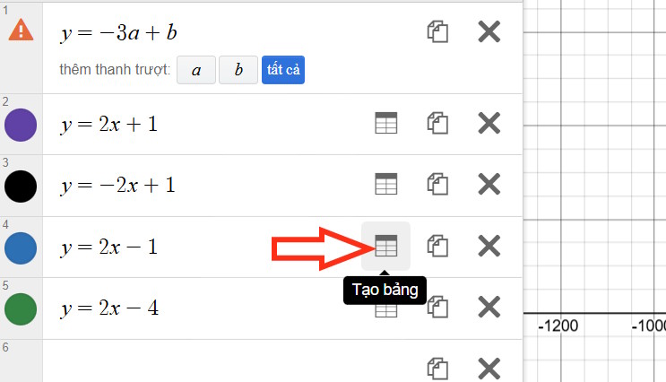 Instructions on using Desmos to plot mathematical graphs. Picture 8