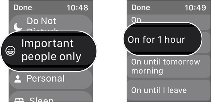 images 22 of Instructions on using the focus feature on iPhone, Apple Watch, and Mac computers.