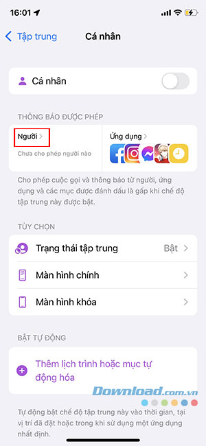images 6 of Instructions on using the focus feature on iPhone, Apple Watch, and Mac computers.