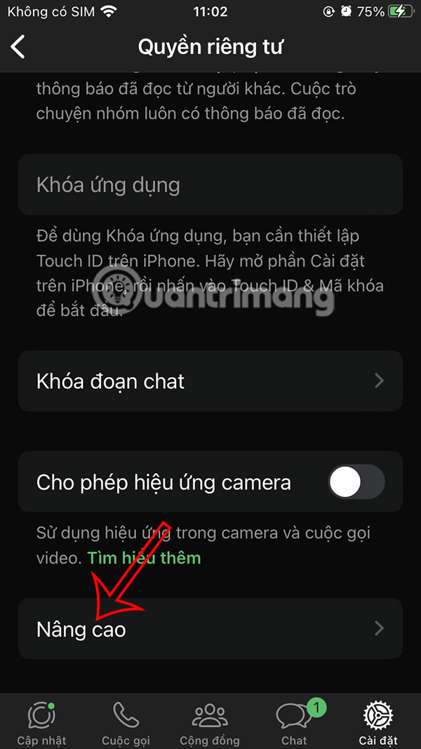Instructions to block messages from strange WhatsApp accounts Picture 3