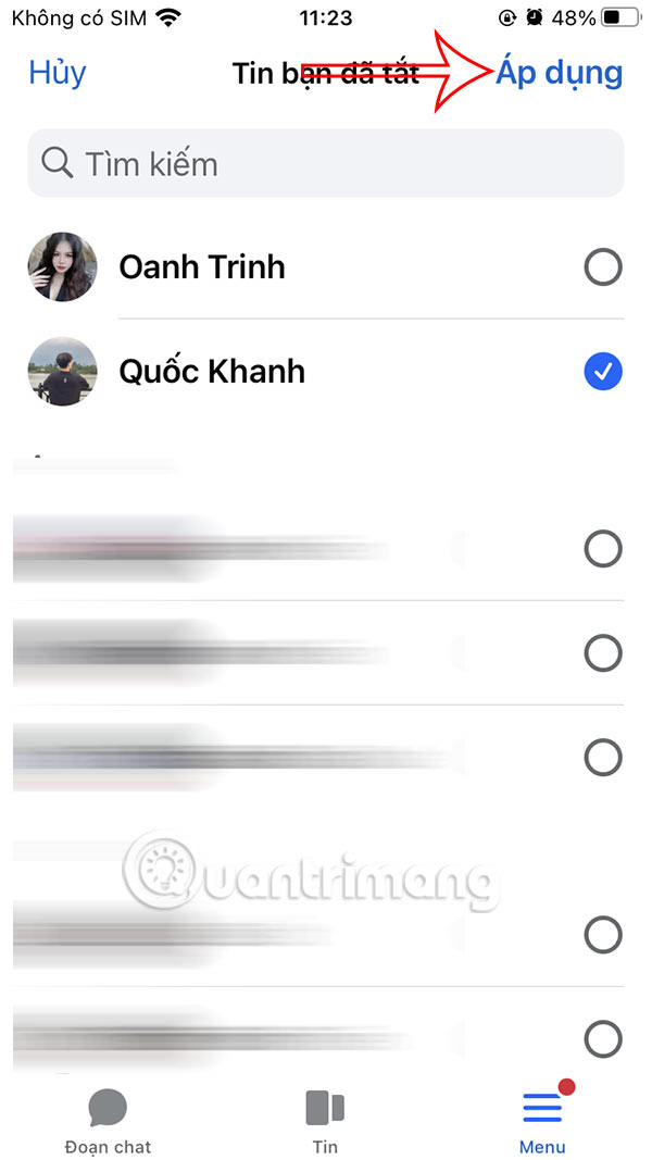 How to block your friends' stories on Messenger Picture 11