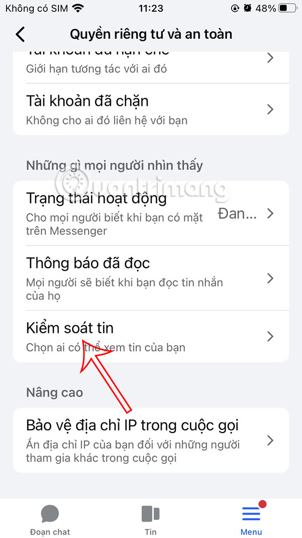 How to block your friends' stories on Messenger Picture 8