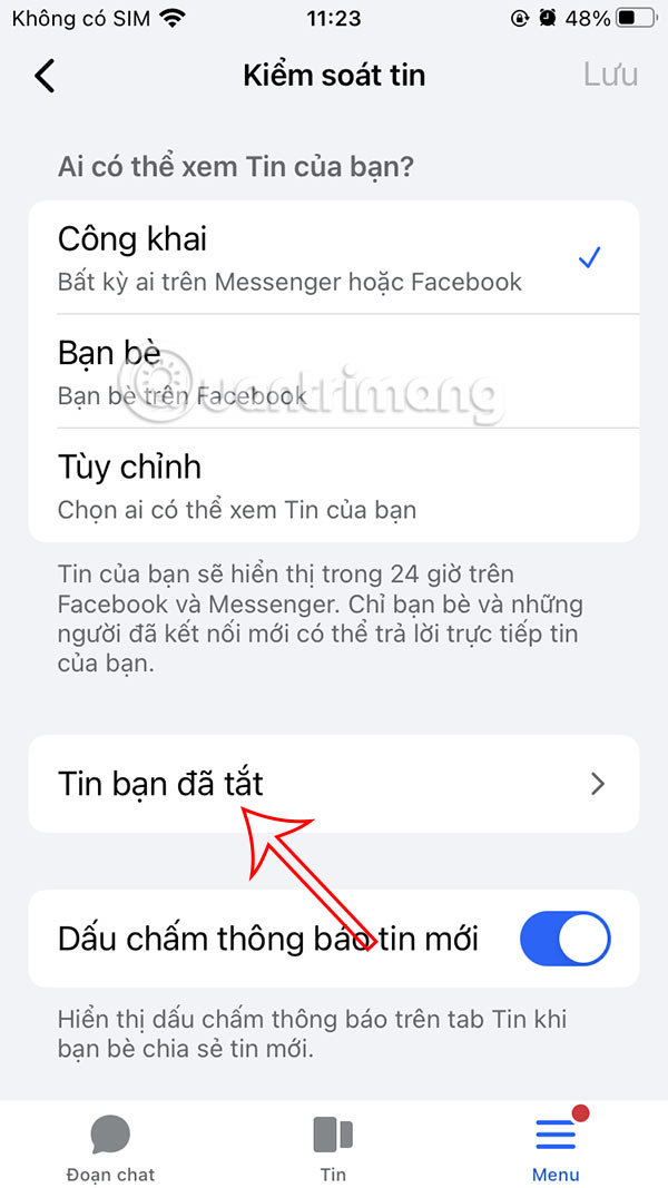 How to block your friends' stories on Messenger Picture 9