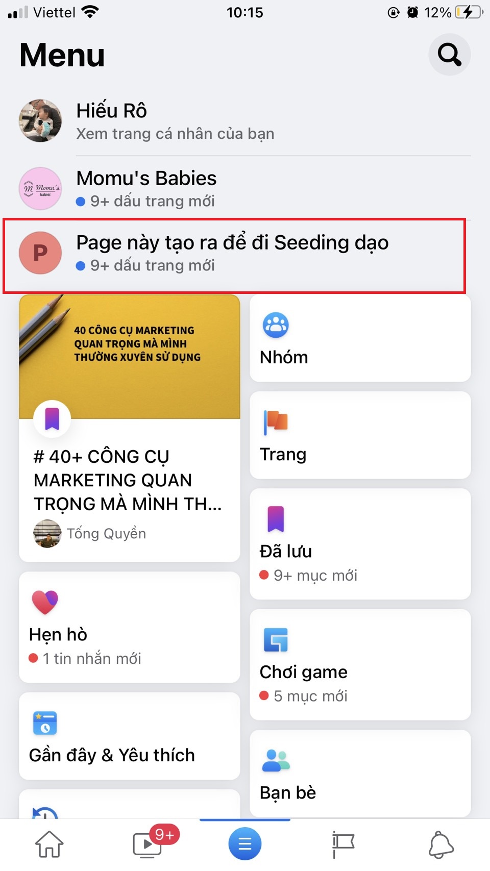 Instructions to change Facebook Fanpage name on computer, phone Picture 5