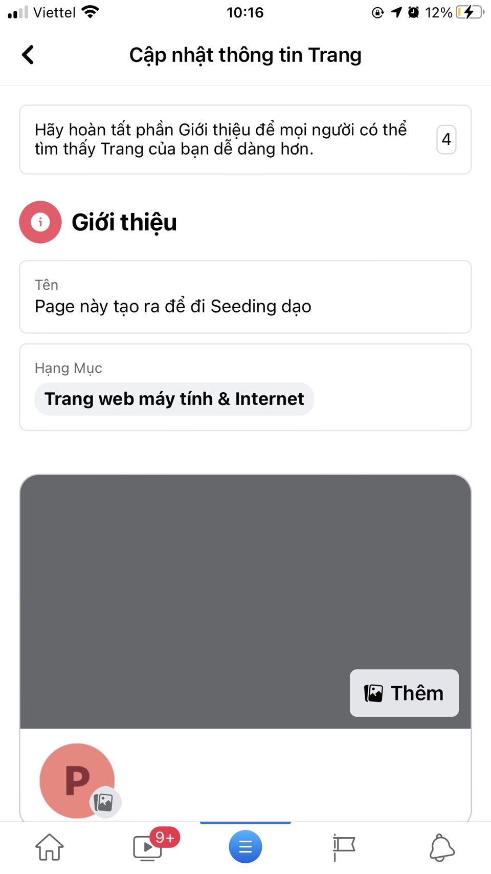 Instructions to change Facebook Fanpage name on computer, phone Picture 7