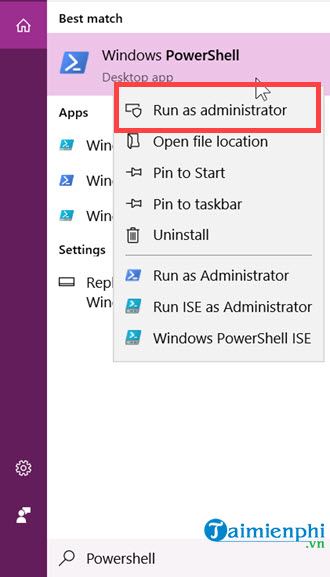 Instructions to change Windows 10 password using PowerShell Picture 1