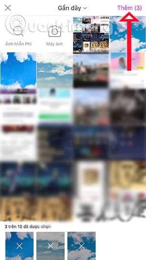 Instructions to combine clouds into beautiful and simple photos using PicsArt Picture 6