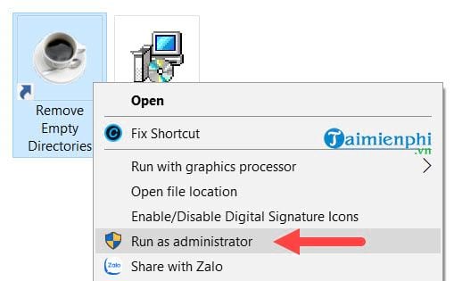Instructions to delete empty folders in Windows computer Picture 6