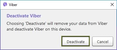 Instructions to delete Viber account on phone and computer Picture 10