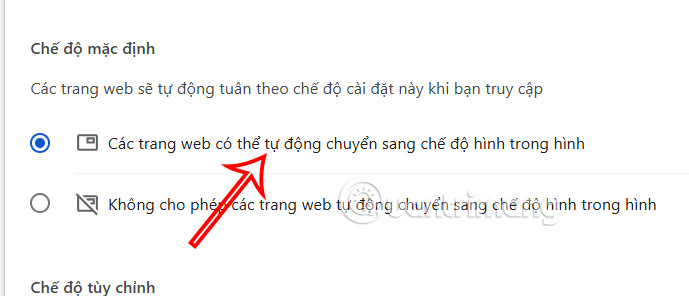 Instructions to enable automatic Picture-in-Picture on Chrome Picture 4